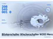 Blinkerschalter Wischerschalter W203 Mercedes 2085450010