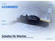 Schalter für Wischer PEUGEOT 206 Schrägheck (2A/C) 96049597ZL 61580003