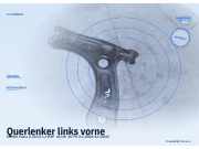 Querlenker links vorne SKODA Fabia II (542)