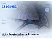 Motor Fensterheber rechts vorne OPEL Astra H Caravan 13101481