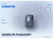 Schalter für Fensterheber RENAULT Megane I (BA) 838099D