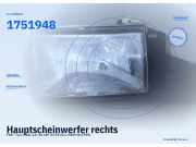 Hauptscheinwerfer rechts FIAT Tipo (160) 1751948