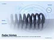 Feder hinten MERCEDES-BENZ C-Klasse T-Modell (S203)