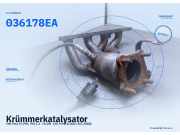 Krümmerkatalysator VW Polo IV (9N, 9A) 036178EA
