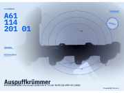 Auspuffkrümmer MERCEDES-BENZ Vito Kasten (638) A6111420101