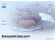 Bremssattel links vorne OPEL Corsa C (X01) 48