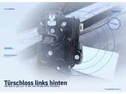 Türschloss links hinten VW Golf IV (1J)