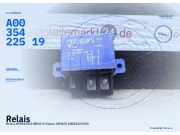 Relais MERCEDES-BENZ A-Klasse (W169) A0035422519