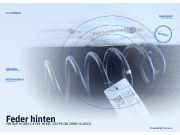 Feder hinten VW Golf VI (1K)