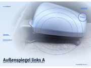 Außenspiegel links AUDI A3 (8P)