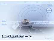 Achsschenkel links vorne OPEL Adam