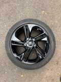 OPEL Corsa E Alu Felge schwarz 17 Zoll 4x100 7J 13380639