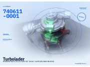 Turbolader HYUNDAI Matrix (FC) 740611-0001