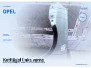 Kotflügel links vorne OPEL Corsa C (X01) OPEL