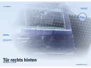 Tür rechts hinten VW Golf V (1K1)