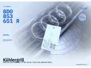 Kühlergrill AUDI A4 Avant (8D, B5) 8D0853651R