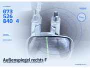 Außenspiegel rechts FIAT Doblo Kasten (223) 0735394266 0735268404