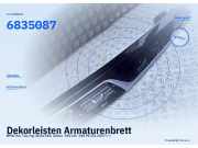 Dekorleisten Armaturenbrett BMW 5er Touring (G31) 9329579 6835087