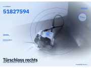 Türschloss rechts FIAT 500 (312) 51827594