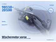 Wischermotor vorne HYUNDAI Lantra II (J-2) 98110-2D100