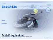 Schleifring Lenkrad MITSUBISHI Colt VI (Z2, Z3) 8619A136