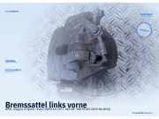 Bremssattel links vorne OPEL Insignia A Sports Tourer (G09)