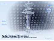 Federbein rechts vorne MERCEDES-BENZ A-Klasse (W168)