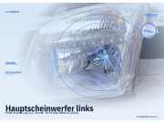 Hauptscheinwerfer links FORD Fusion (JU)