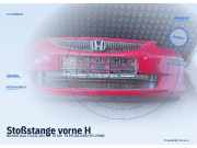 Stoßstange vorne HONDA Jazz II (GD, GE)