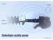 Federbein rechts vorne OPEL Corsa A CC (S83)