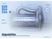 Abgaskühler RENAULT Clio III (BR0/1, CR0/1) 8200545260
