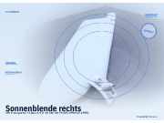 Sonnenblende rechts VW Transporter T4 Bus