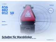 Schalter für Warnblinker MERCEDES-BENZ A-Klasse (W168) A1688201210