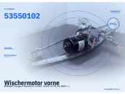 Wischermotor vorne RENAULT Kangoo I Rapid (FC) 53550102