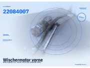 Wischermotor vorne OPEL Kadett E 22084007