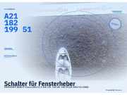 Schalter für Fensterheber MERCEDES-BENZ E-Klasse (W211) A2118219951