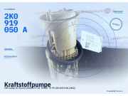 Kraftstoffpumpe VW Caddy III Kombi (2KB) 2K0919050A