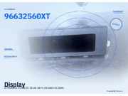 Display CITROEN C2 96632560XT