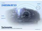 Tachometer NISSAN Sunny II (N13) 2481063C13