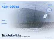 Türscheibe links SMART City-Coupe (MC 01) 43R-00048