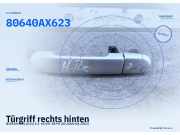 Türgriff rechts hinten NISSAN Note (E11) 80640AX62C 80640AX623