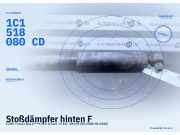 Stoßdämpfer hinten FORD Transit Bus (F**Y) 1C1518080CD