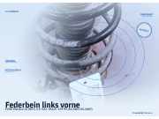 Federbein links vorne FORD Mondeo III (B5Y)