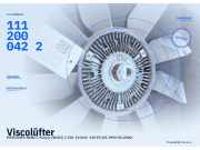 Viscolüfter MERCEDES-BENZ C-Klasse (W202) 1112000422