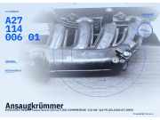 Ansaugkrümmer MERCEDES-BENZ E-Klasse Kombi (S211) A2711400601