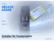 Schalter für Fensterheber SAAB 9-3 (YS3D) 4814356 SAAB