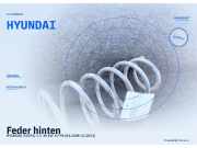 Feder hinten HYUNDAI i10 (PA) HYUNDAI