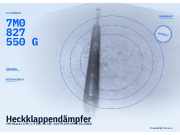 Heckklappendämpfer VW Sharan (7M) 7M0827550G