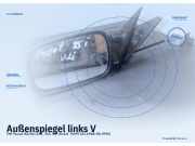 Außenspiegel links VW Passat B3/B4 (3A2, 35I)