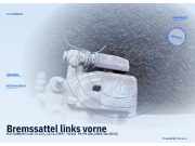 Bremssattel links vorne MITSUBISHI Colt VI (Z2, Z3)